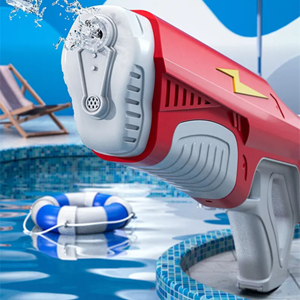 تفنگ اسباب بازی آب پاش شارژی قرمز Electric Water Gun_اسباب بازی